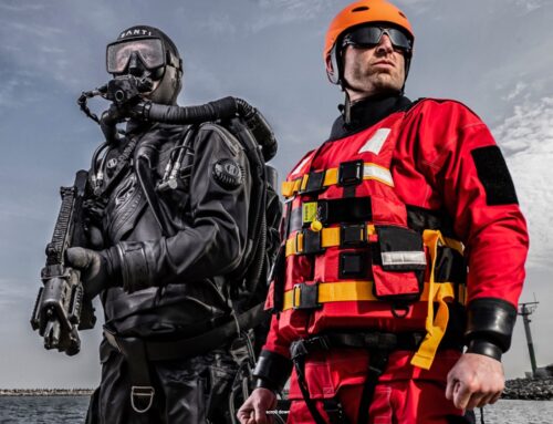 Militaar-, pääste- ja kommerts sukelduja ülikondade ja varustuse esitlus tootjate poolt!